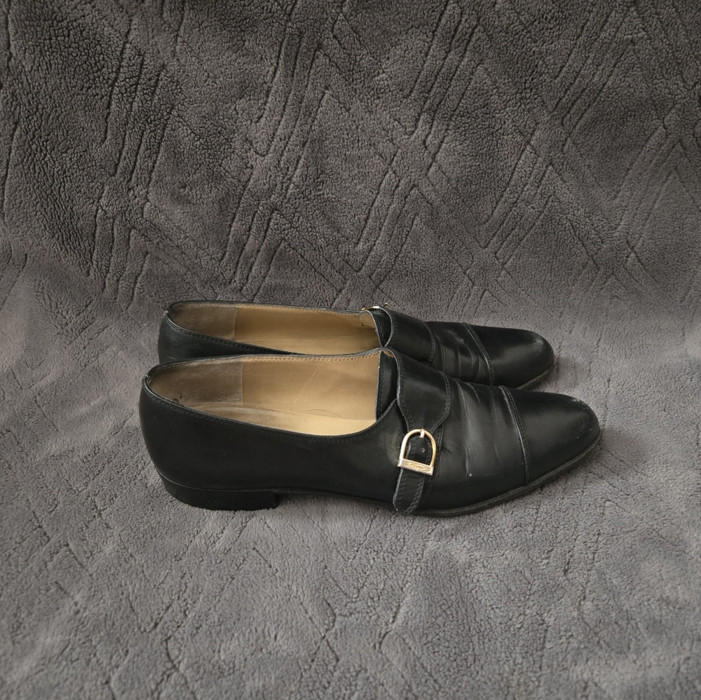 Salvatore Ferragamo Black Loafers